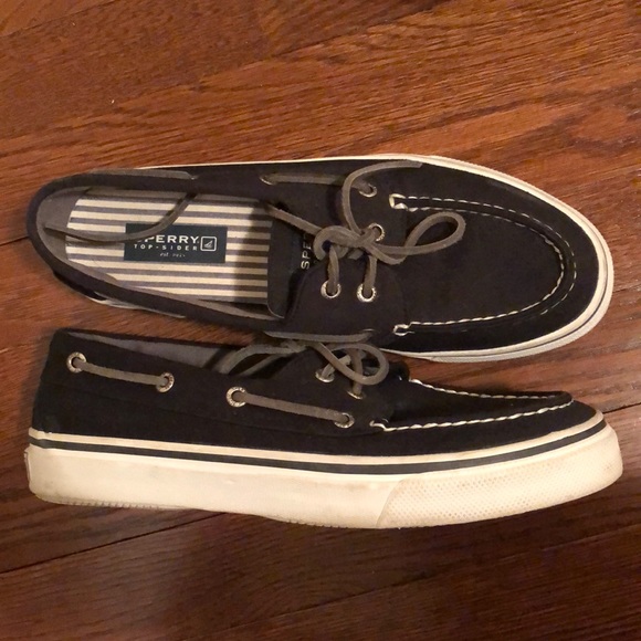 Men’s Black Sperry’s - Picture 2 of 2